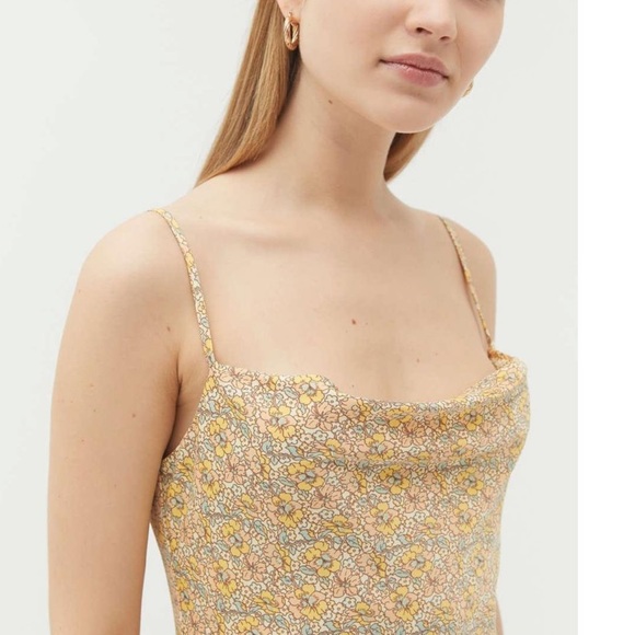 UO Trinity Cowl Neck Midi Dress - Picture 2 of 5